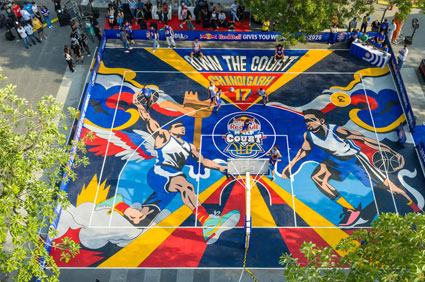 Red bull Half Court Basketball